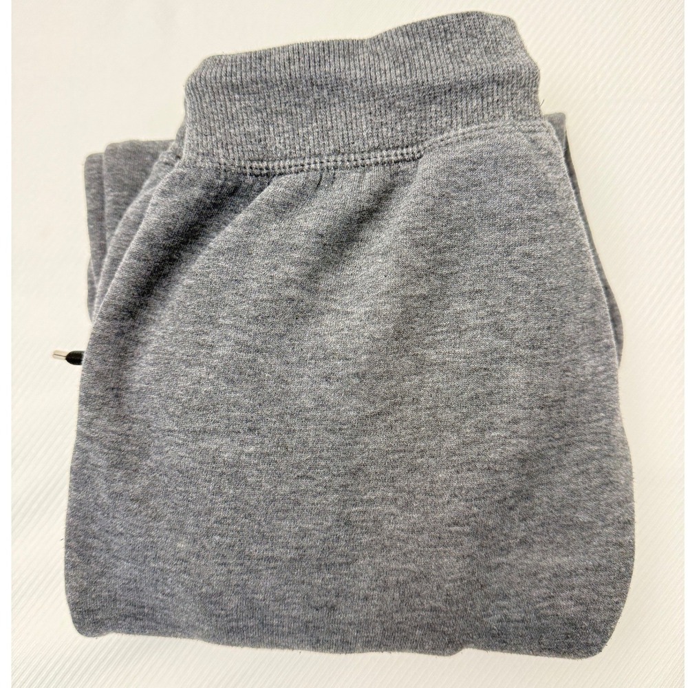 HM Mens Regular Fit Joggers Charcoal Heather Grey Sweatpants Size S